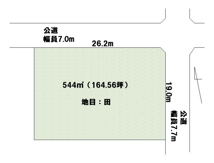 九之坪龍子田土地（資材置場）