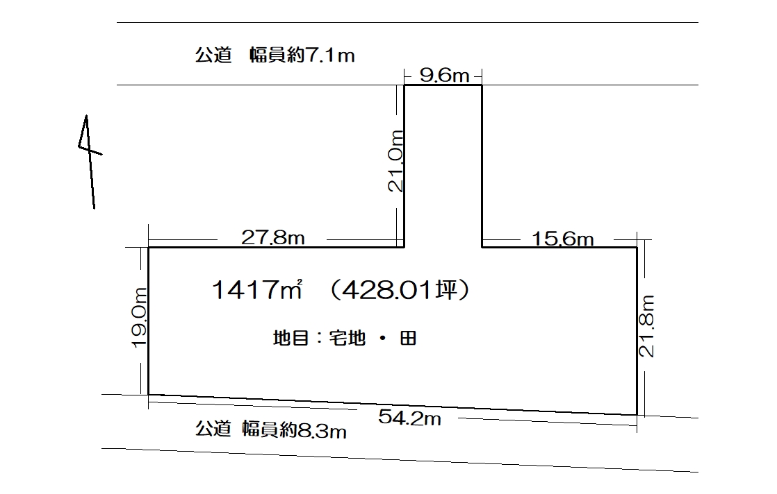 西之保藤塚土地（店舗・駐車場）